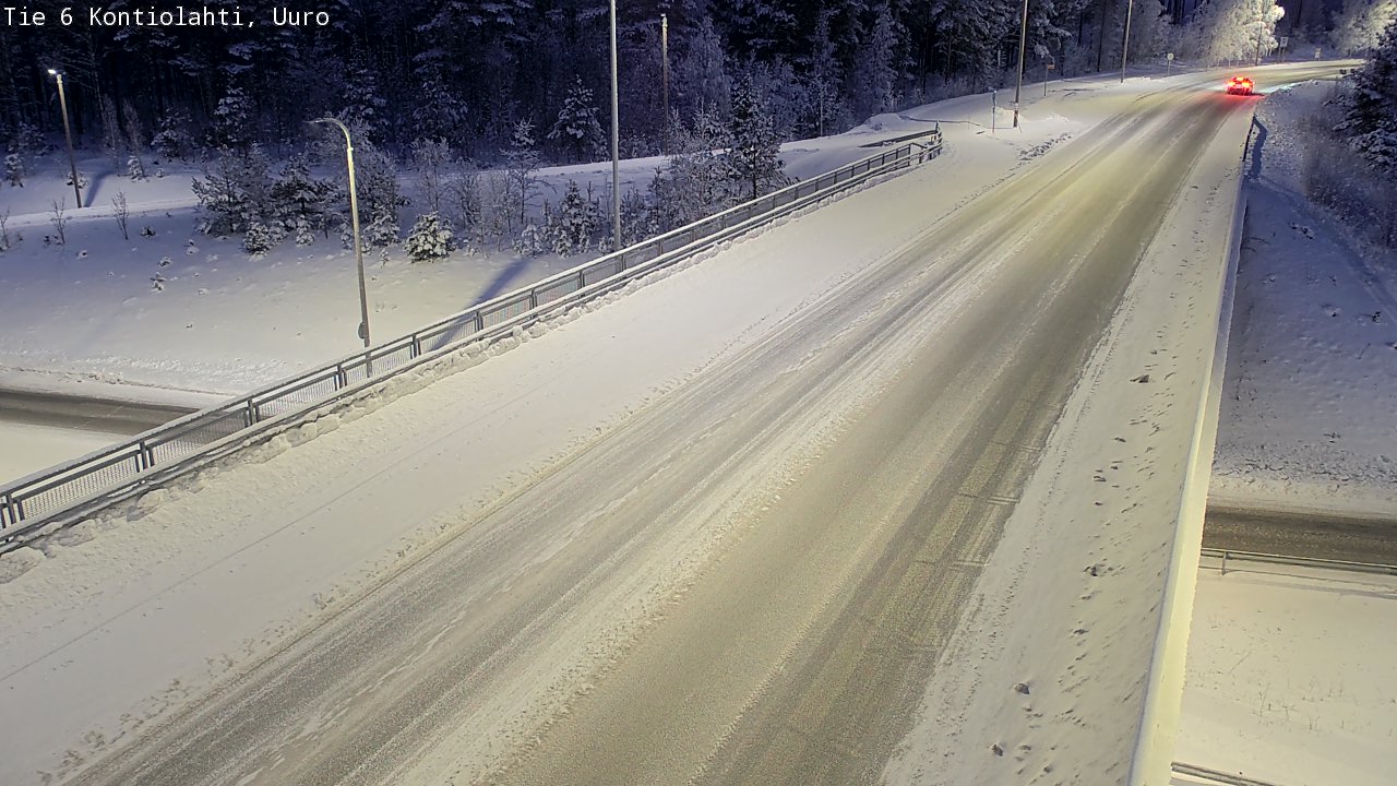 Kelikamerat Kuva Tie 6 Kontiolahti, Uuro, Kontiolahti, Pohjois-Karjala