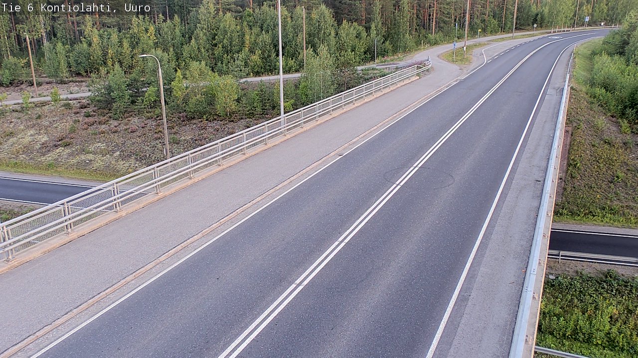 Kelikamerat Kuva Tie 6 Kontiolahti, Uuro, Kontiolahti, Pohjois-Karjala