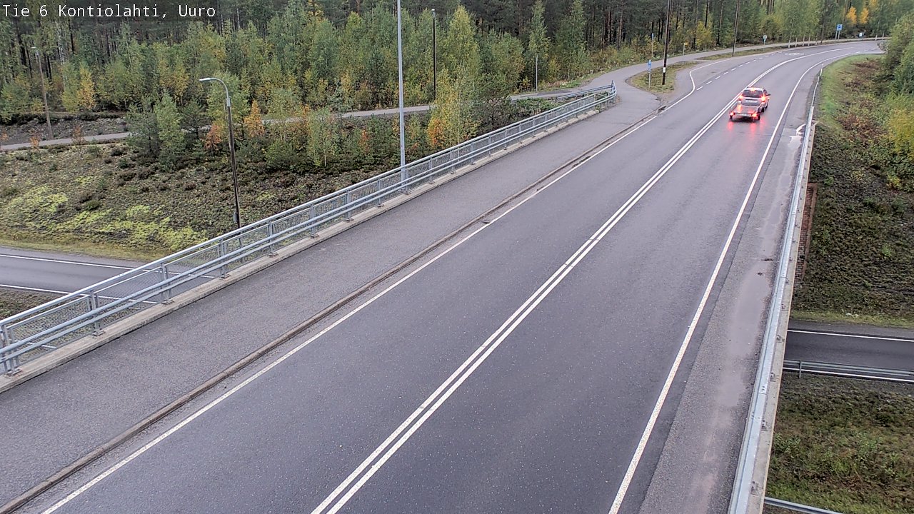 Kelikamerat Kuva Tie 6 Kontiolahti, Uuro, Kontiolahti, Pohjois-Karjala