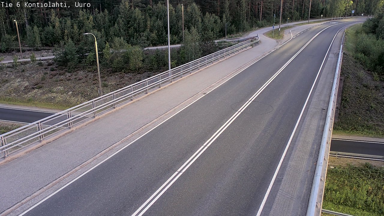 Kelikamerat Kuva Tie 6 Kontiolahti, Uuro, Kontiolahti, Pohjois-Karjala
