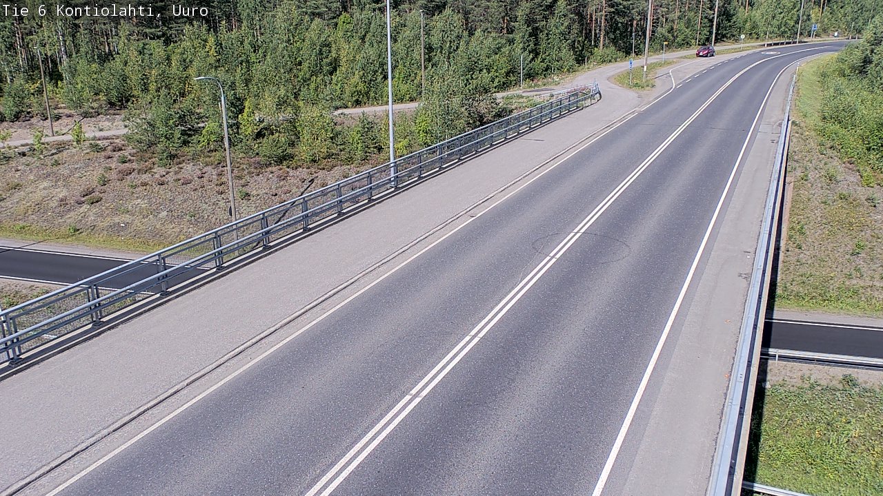Kelikamerat Kuva Tie 6 Kontiolahti, Uuro, Kontiolahti, Pohjois-Karjala