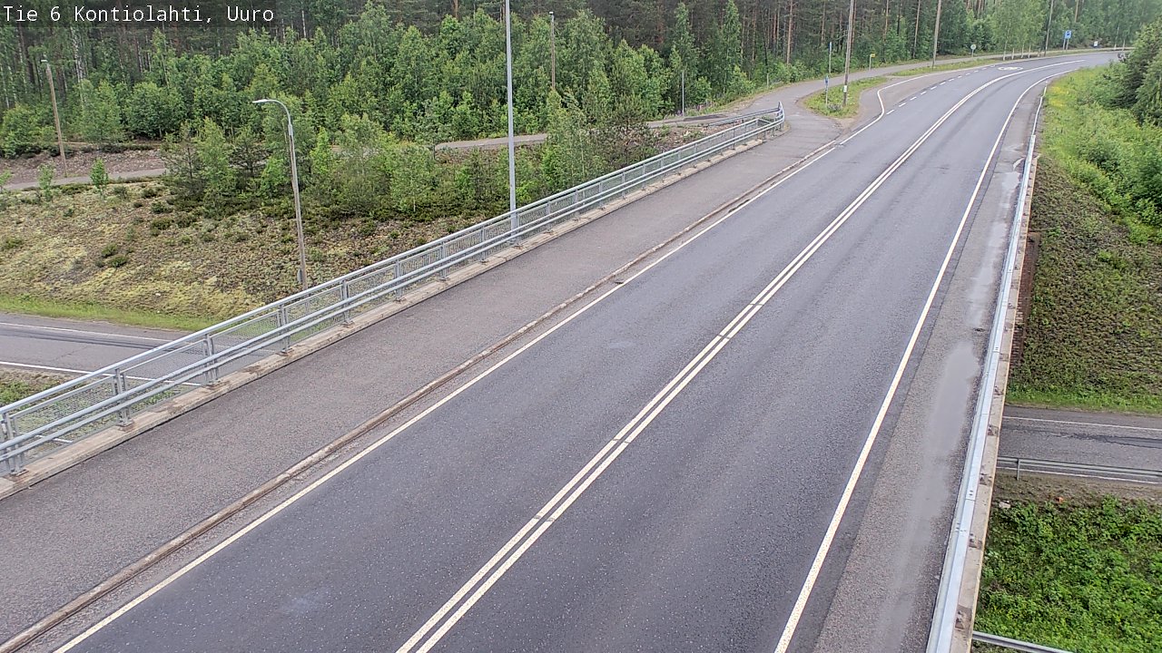 Kelikamerat Kuva Tie 6 Kontiolahti, Uuro, Kontiolahti, Pohjois-Karjala