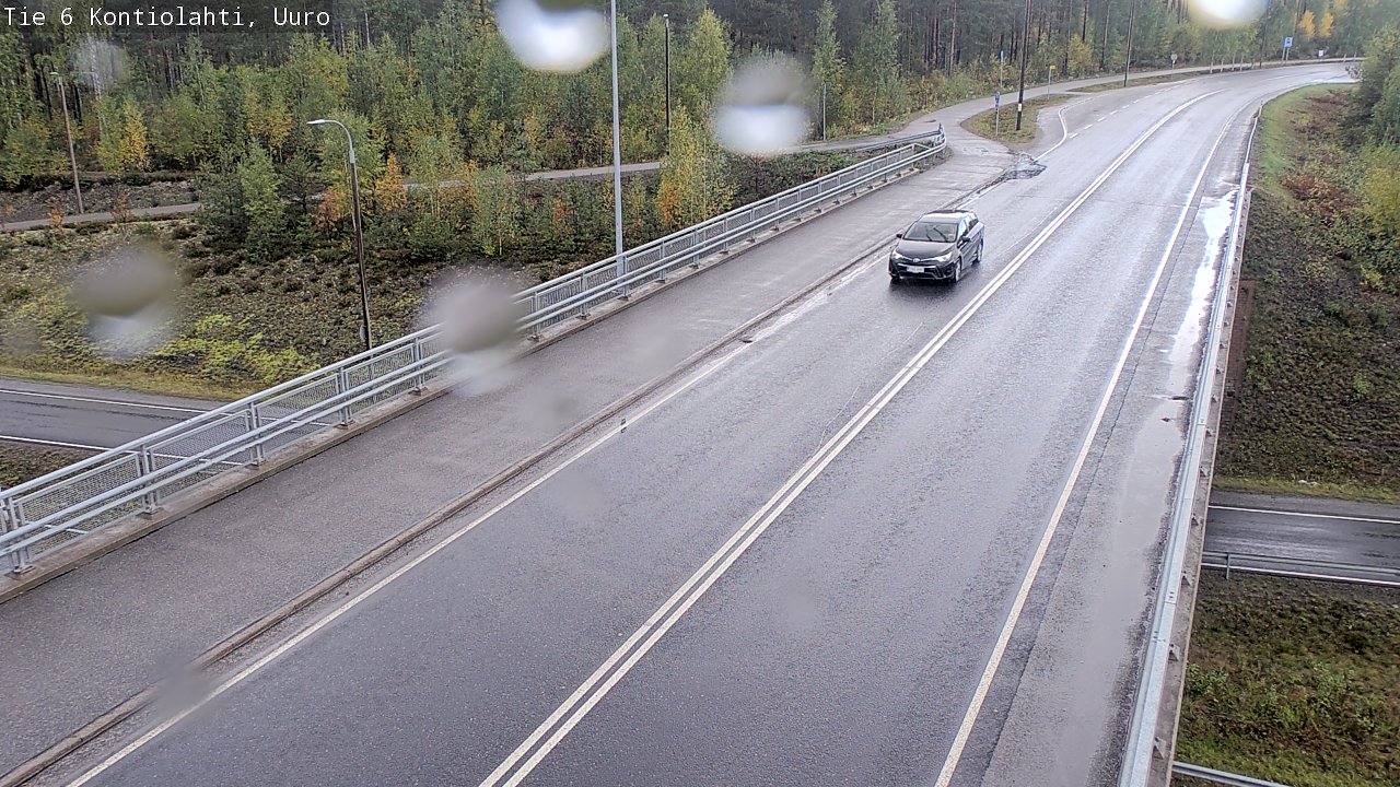 Kelikamerat Kuva Tie 6 Kontiolahti, Uuro, Kontiolahti, Pohjois-Karjala