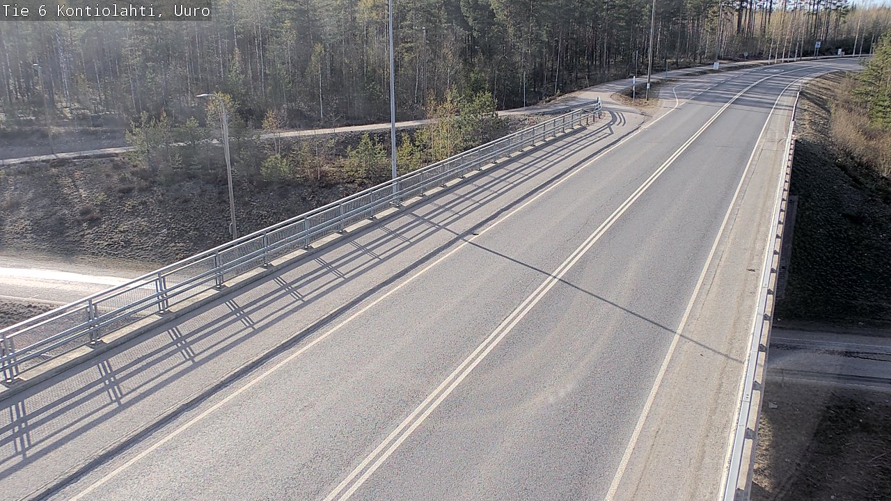 Kelikamerat Kuva Tie 6 Kontiolahti, Uuro, Kontiolahti, Pohjois-Karjala