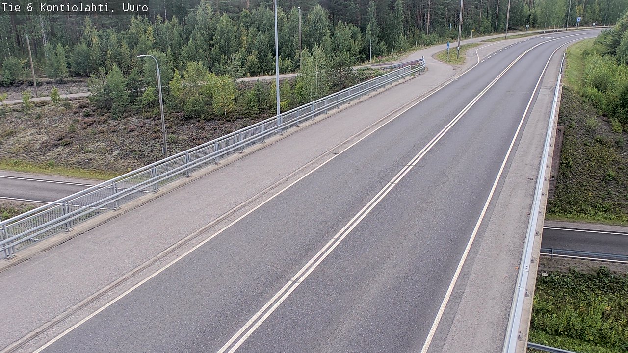 Kelikamerat Kuva Tie 6 Kontiolahti, Uuro, Kontiolahti, Pohjois-Karjala