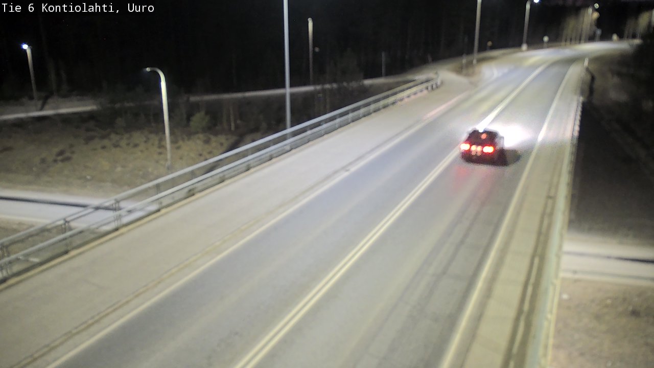 Kelikamerat Kuva Tie 6 Kontiolahti, Uuro, Kontiolahti, Pohjois-Karjala