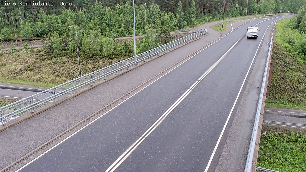 Kelikamerat Kuva Tie 6 Kontiolahti, Uuro, Kontiolahti, Pohjois-Karjala