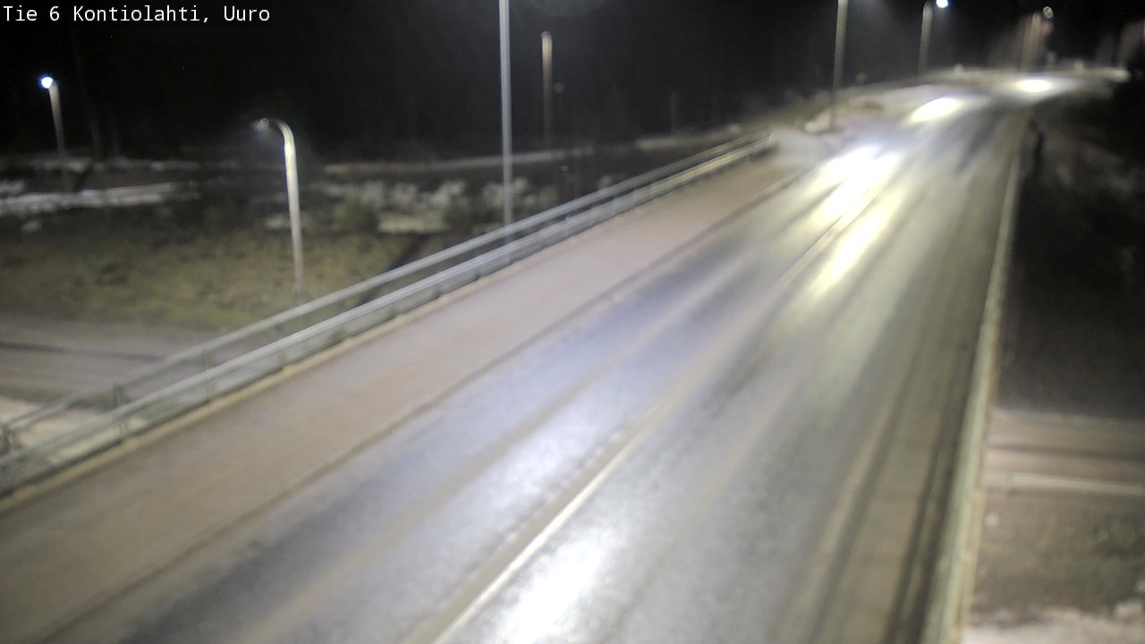 Weather Camera Image Väg 6 Kontiolax, Uuro, Kontiolahti, Pohjois-Karjala