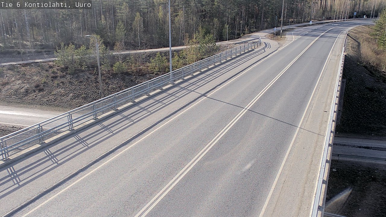 Kelikamerat Kuva Tie 6 Kontiolahti, Uuro, Kontiolahti, Pohjois-Karjala