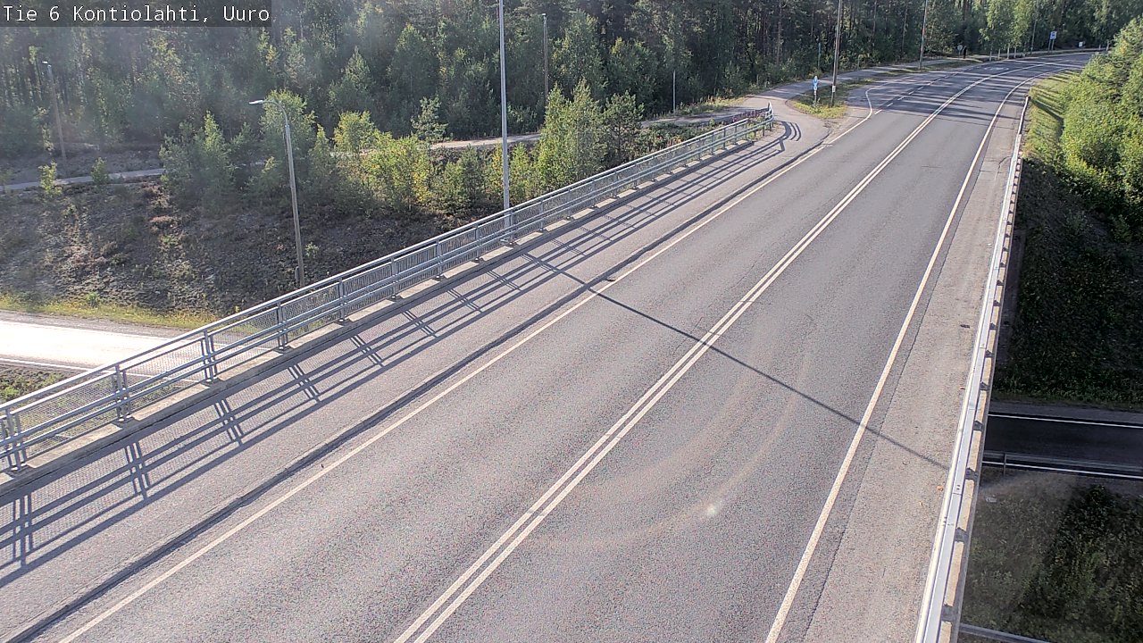 Kelikamerat Kuva Tie 6 Kontiolahti, Uuro, Kontiolahti, Pohjois-Karjala