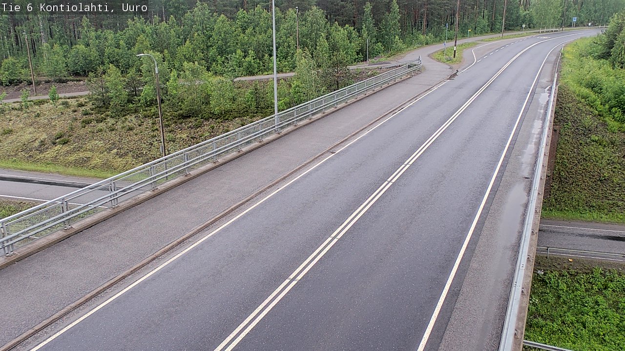Kelikamerat Kuva Tie 6 Kontiolahti, Uuro, Kontiolahti, Pohjois-Karjala