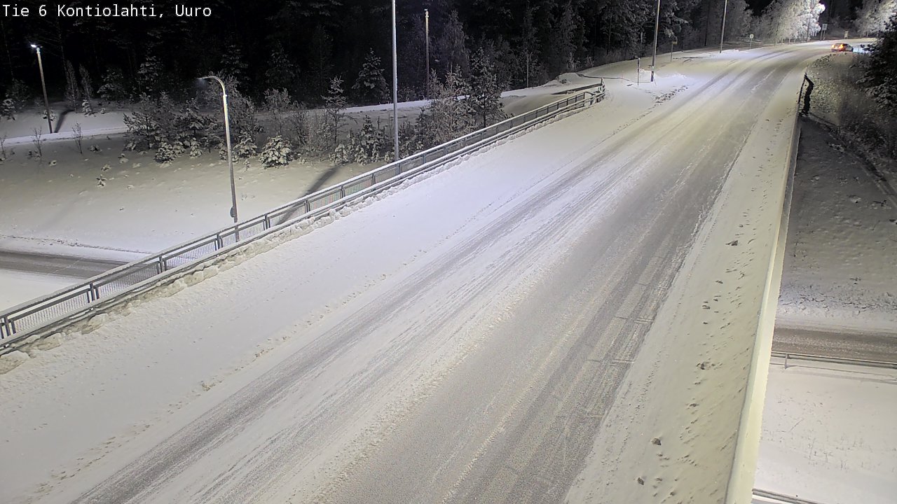 Kelikamerat Kuva Tie 6 Kontiolahti, Uuro, Kontiolahti, Pohjois-Karjala