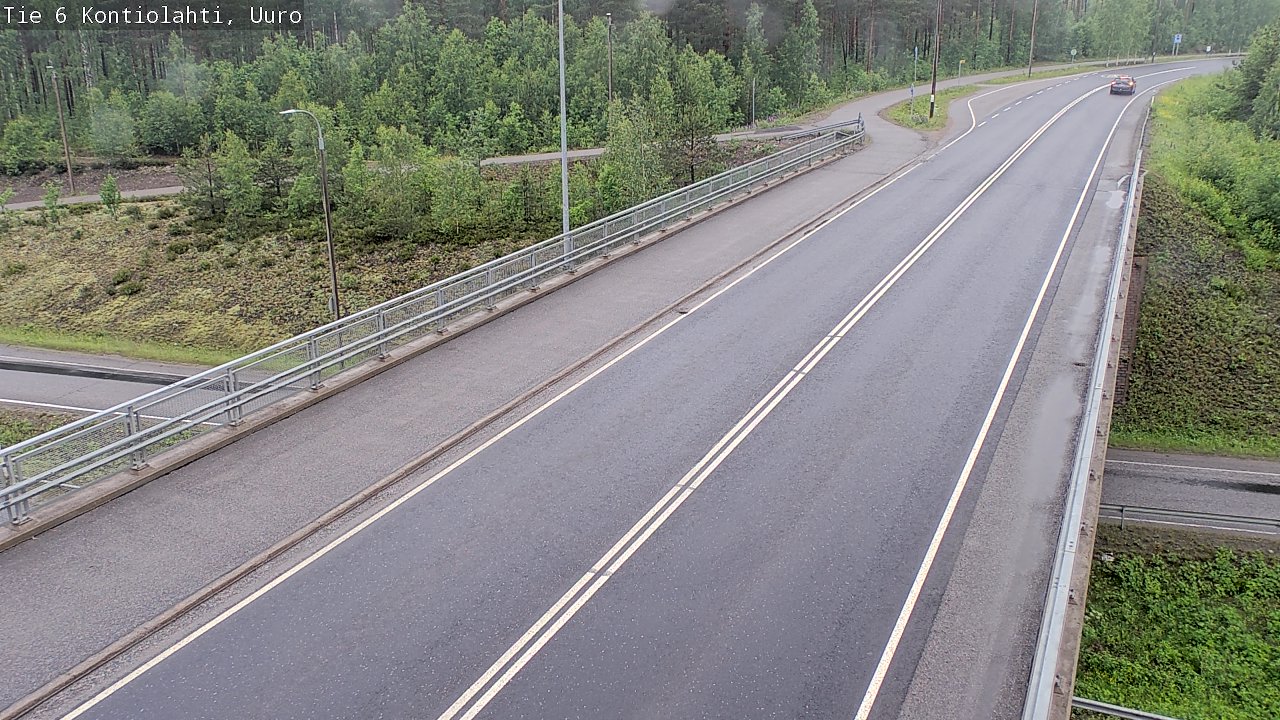 Kelikamerat Kuva Tie 6 Kontiolahti, Uuro, Kontiolahti, Pohjois-Karjala