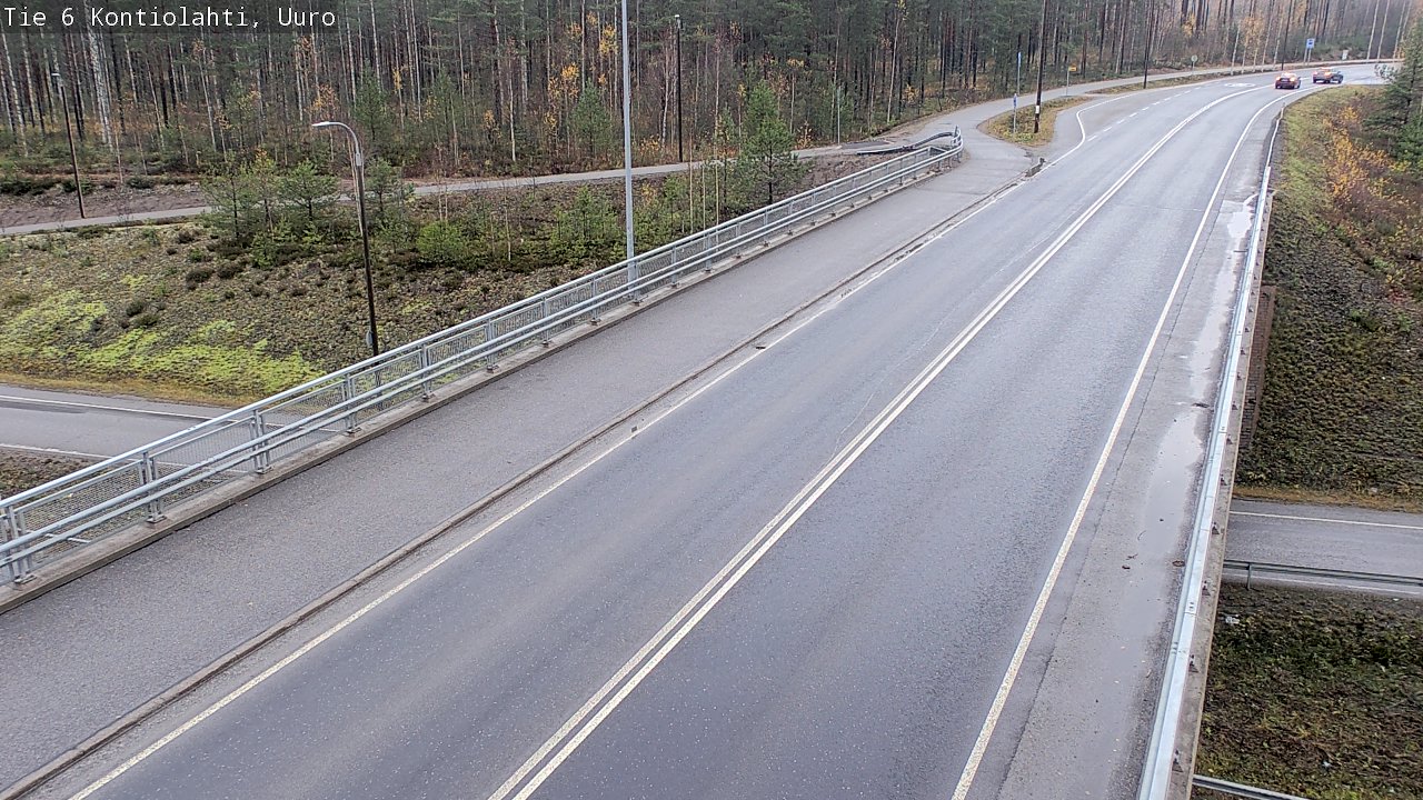 Kelikamerat Kuva Tie 6 Kontiolahti, Uuro, Kontiolahti, Pohjois-Karjala