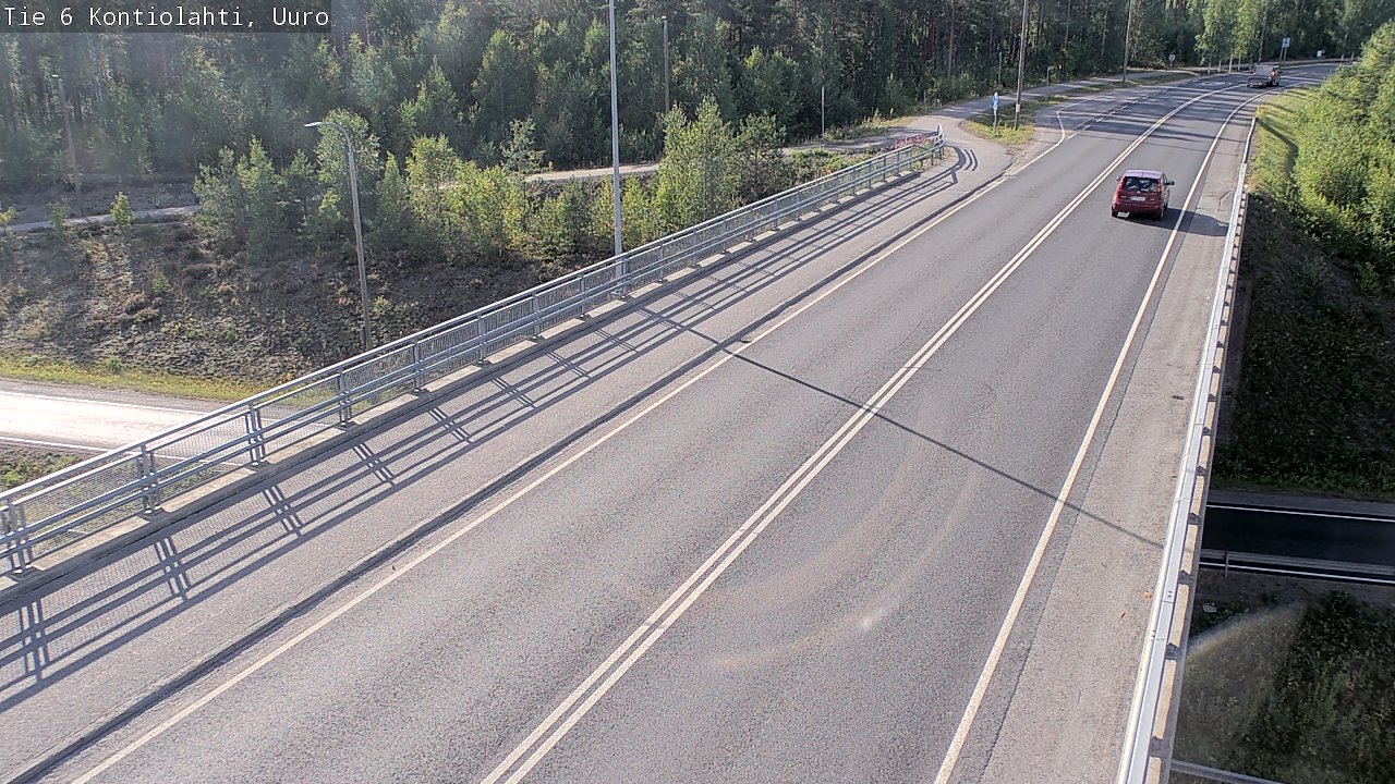 Kelikamerat Kuva Tie 6 Kontiolahti, Uuro, Kontiolahti, Pohjois-Karjala
