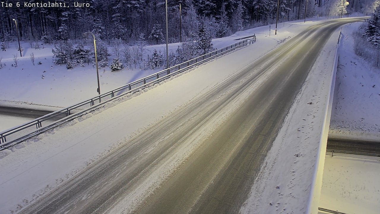 Kelikamerat Kuva Tie 6 Kontiolahti, Uuro, Kontiolahti, Pohjois-Karjala