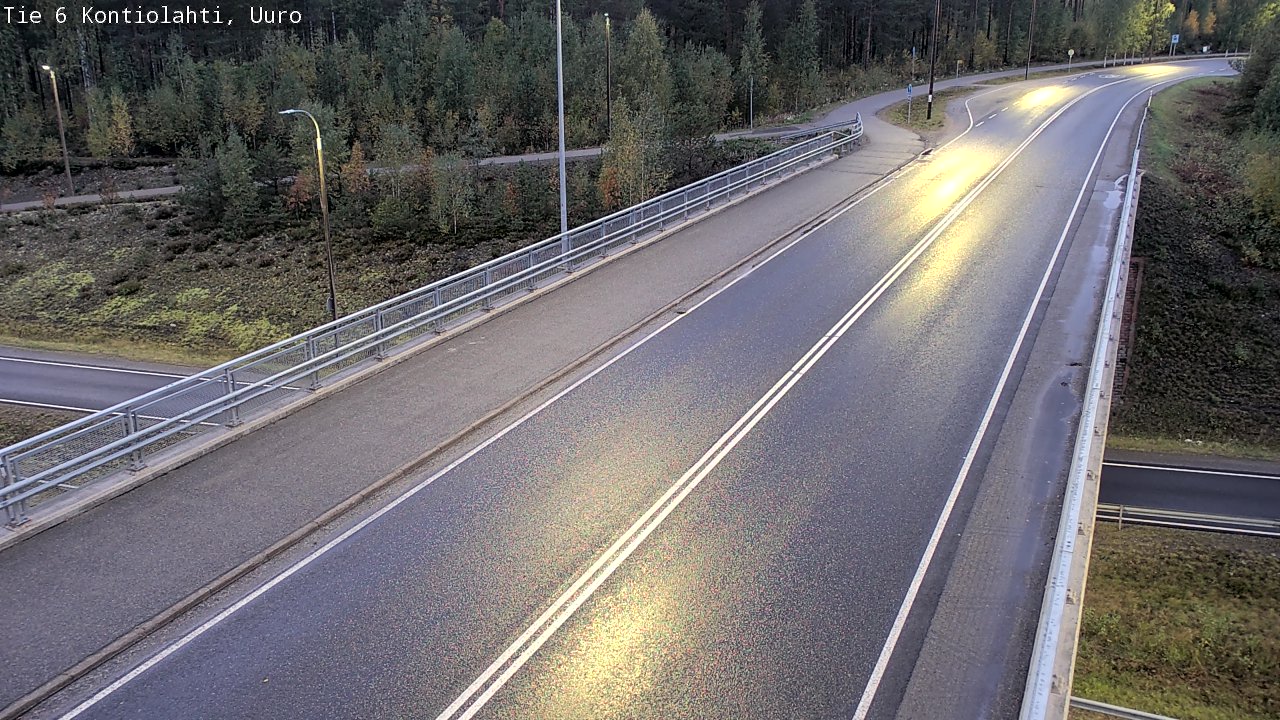 Kelikamerat Kuva Tie 6 Kontiolahti, Uuro, Kontiolahti, Pohjois-Karjala