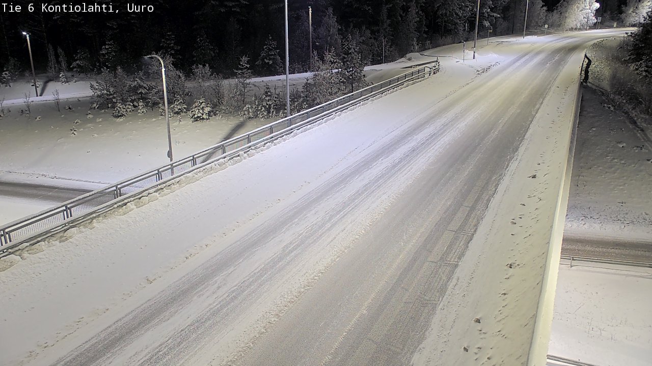 Kelikamerat Kuva Tie 6 Kontiolahti, Uuro, Kontiolahti, Pohjois-Karjala