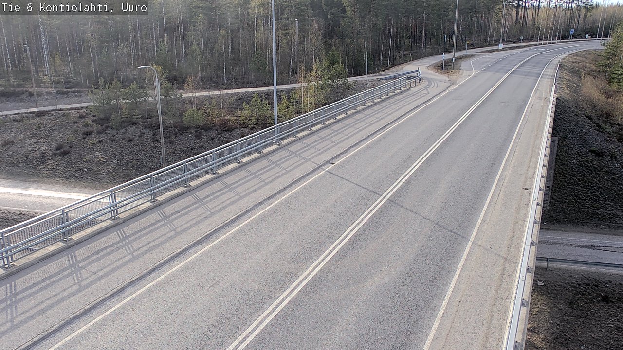 Kelikamerat Kuva Tie 6 Kontiolahti, Uuro, Kontiolahti, Pohjois-Karjala