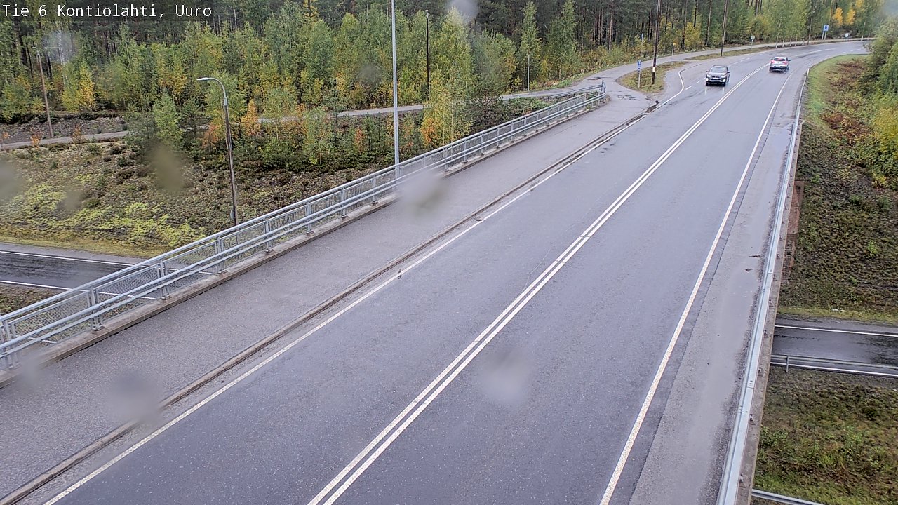 Kelikamerat Kuva Tie 6 Kontiolahti, Uuro, Kontiolahti, Pohjois-Karjala