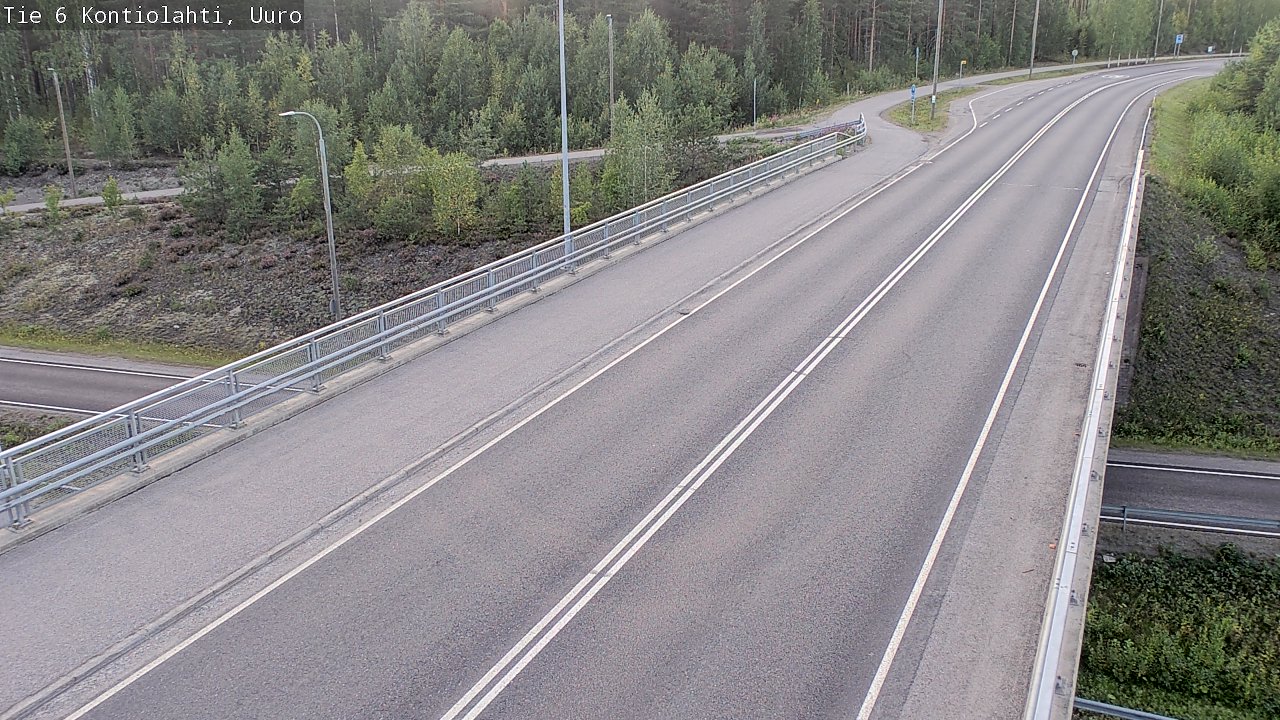 Kelikamerat Kuva Tie 6 Kontiolahti, Uuro, Kontiolahti, Pohjois-Karjala