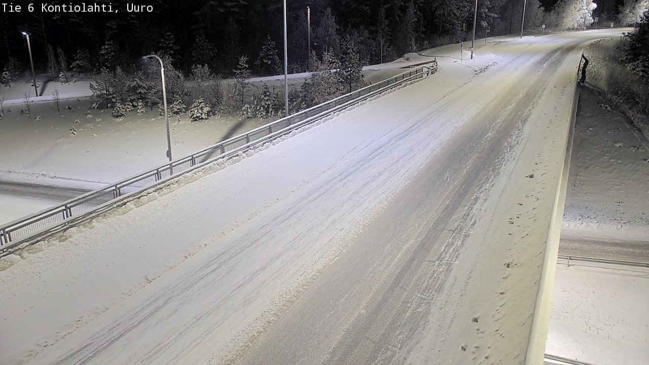 Kelikamerat Kuva Tie 6 Kontiolahti, Uuro, Kontiolahti, Pohjois-Karjala