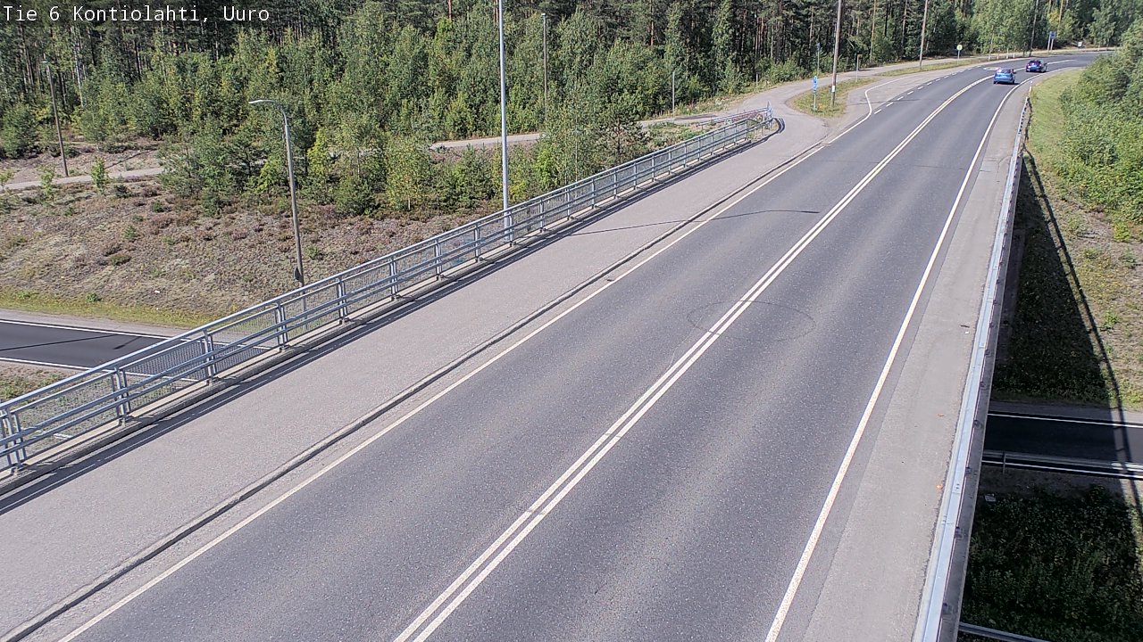 Kelikamerat Kuva Tie 6 Kontiolahti, Uuro, Kontiolahti, Pohjois-Karjala