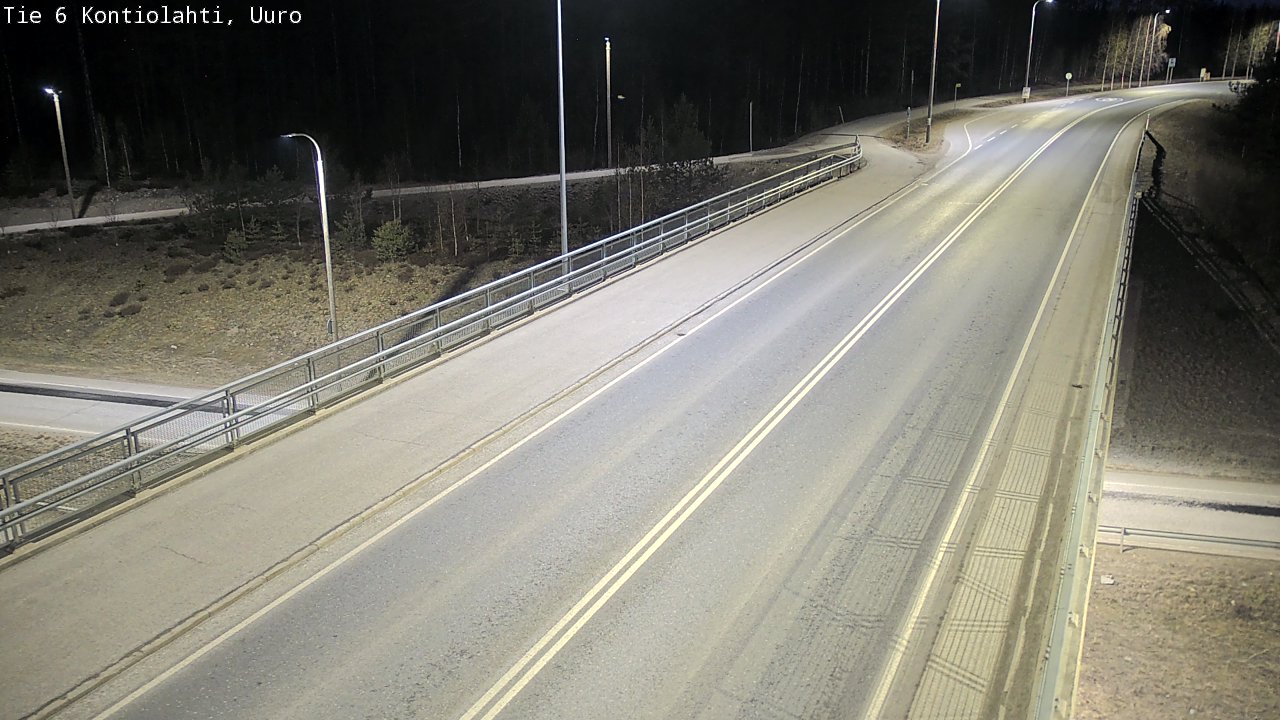 Kelikamerat Kuva Tie 6 Kontiolahti, Uuro, Kontiolahti, Pohjois-Karjala