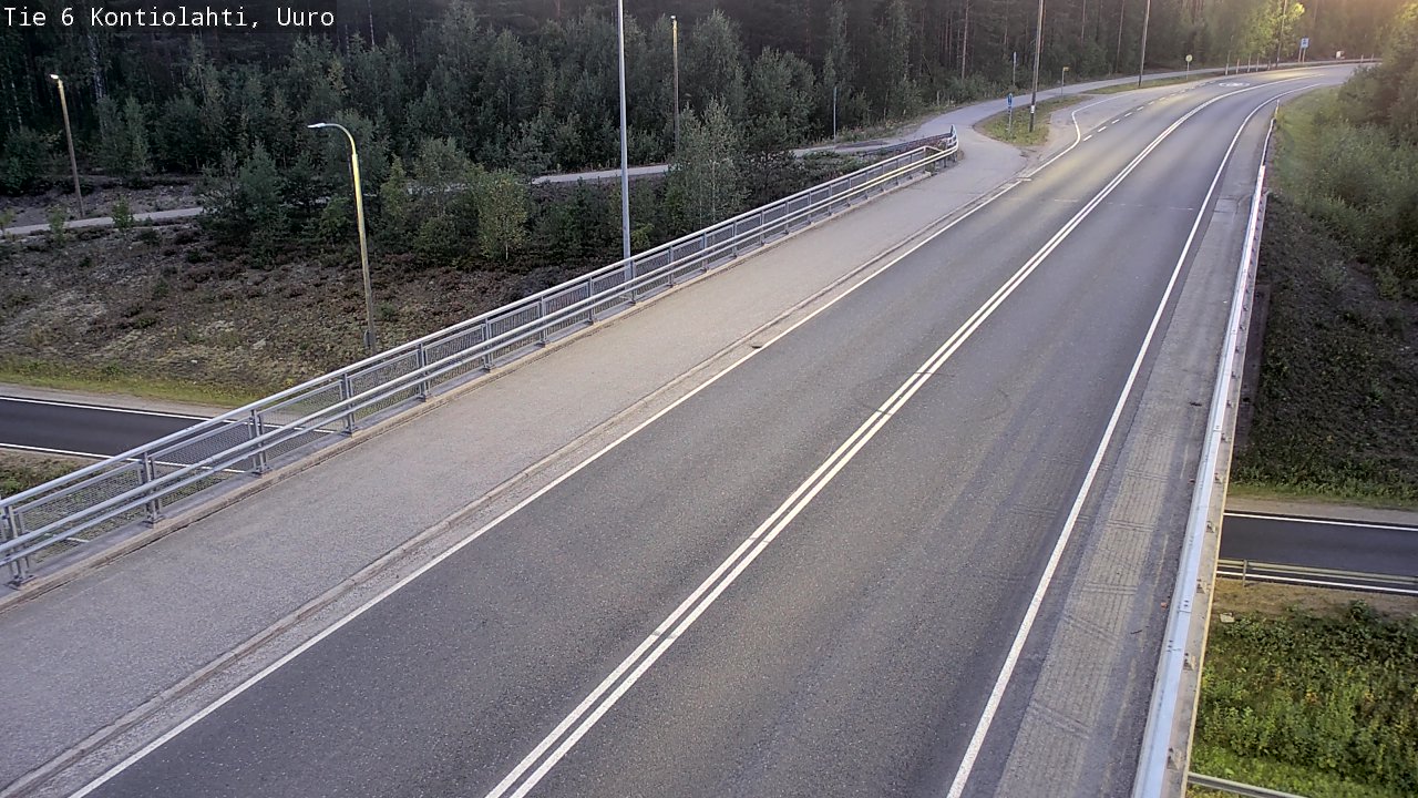 Kelikamerat Kuva Tie 6 Kontiolahti, Uuro, Kontiolahti, Pohjois-Karjala