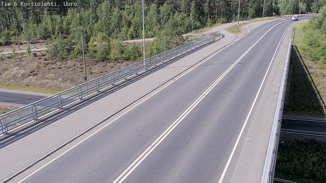 Kelikamerat Kuva Tie 6 Kontiolahti, Uuro, Kontiolahti, Pohjois-Karjala