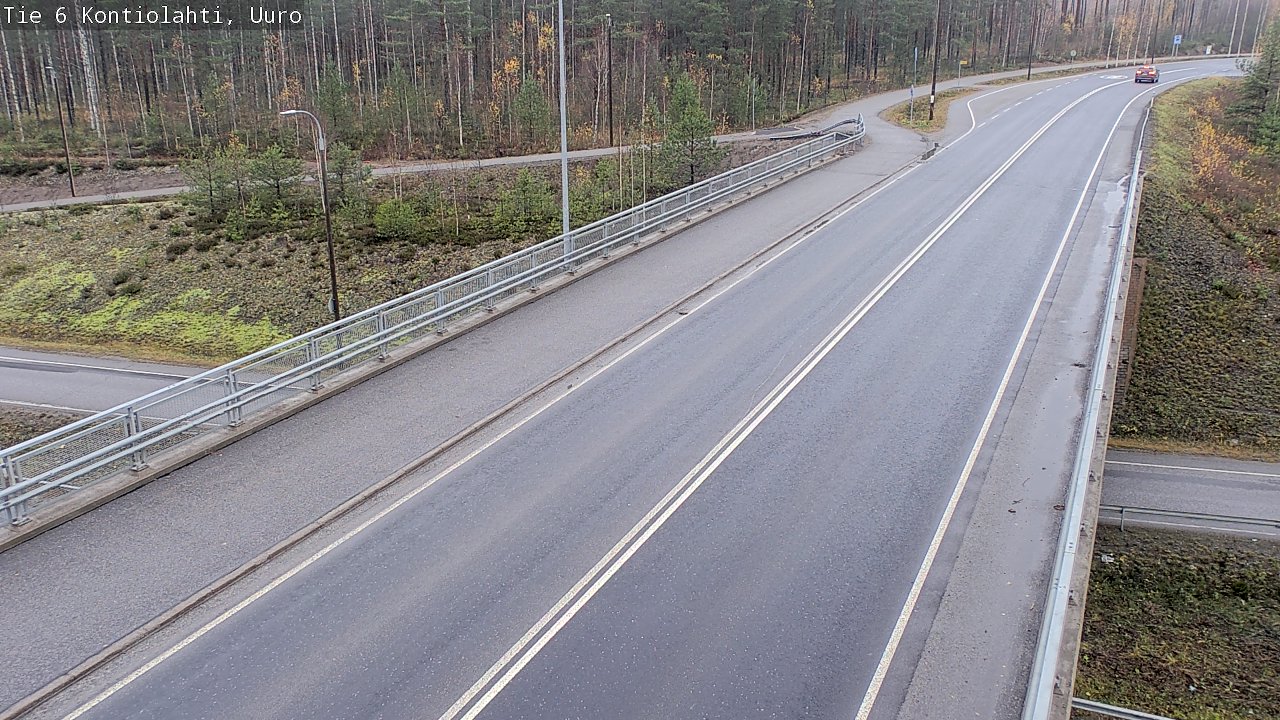 Kelikamerat Kuva Tie 6 Kontiolahti, Uuro, Kontiolahti, Pohjois-Karjala