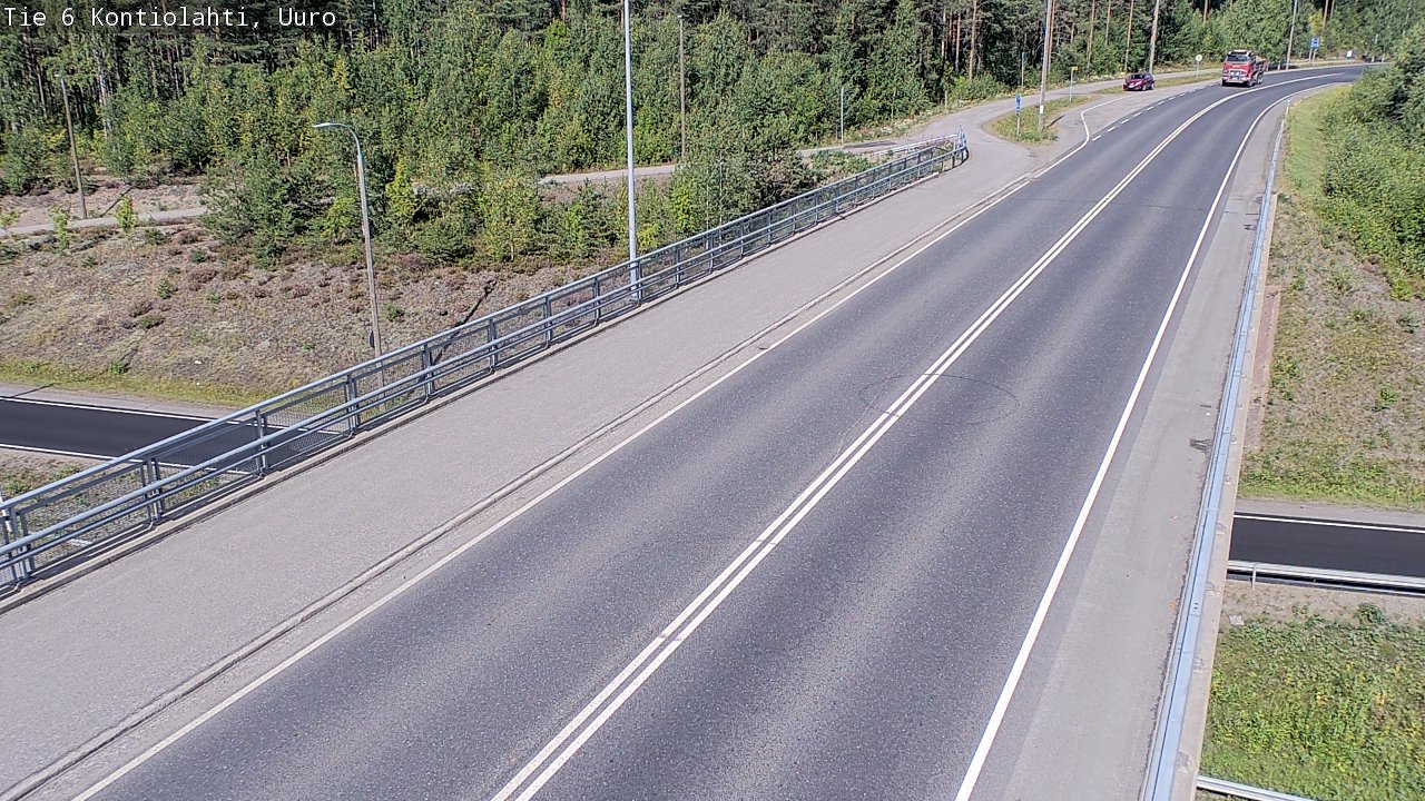 Kelikamerat Kuva Tie 6 Kontiolahti, Uuro, Kontiolahti, Pohjois-Karjala