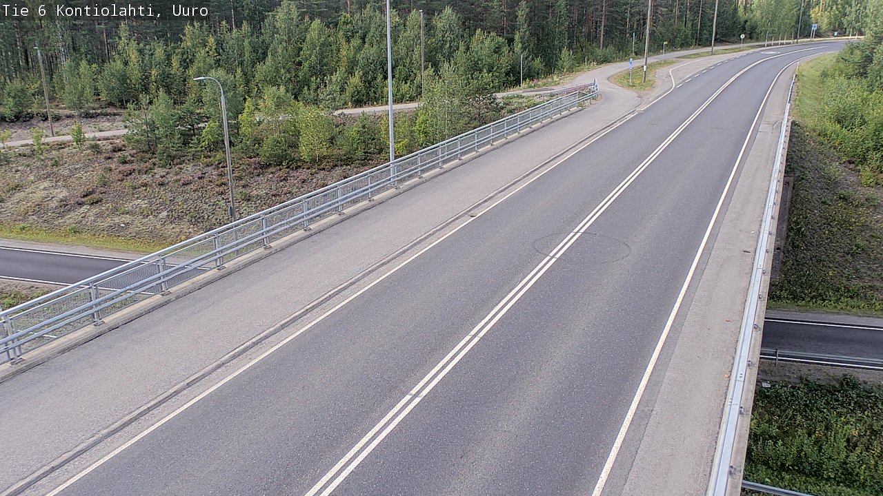 Kelikamerat Kuva Tie 6 Kontiolahti, Uuro, Kontiolahti, Pohjois-Karjala