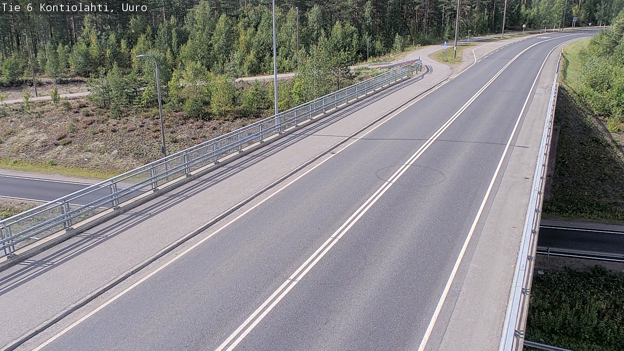 Kelikamerat Kuva Tie 6 Kontiolahti, Uuro, Kontiolahti, Pohjois-Karjala