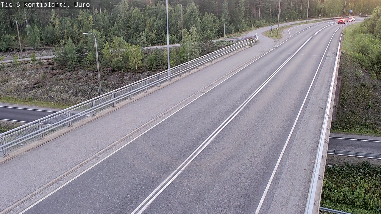 Kelikamerat Kuva Tie 6 Kontiolahti, Uuro, Kontiolahti, Pohjois-Karjala