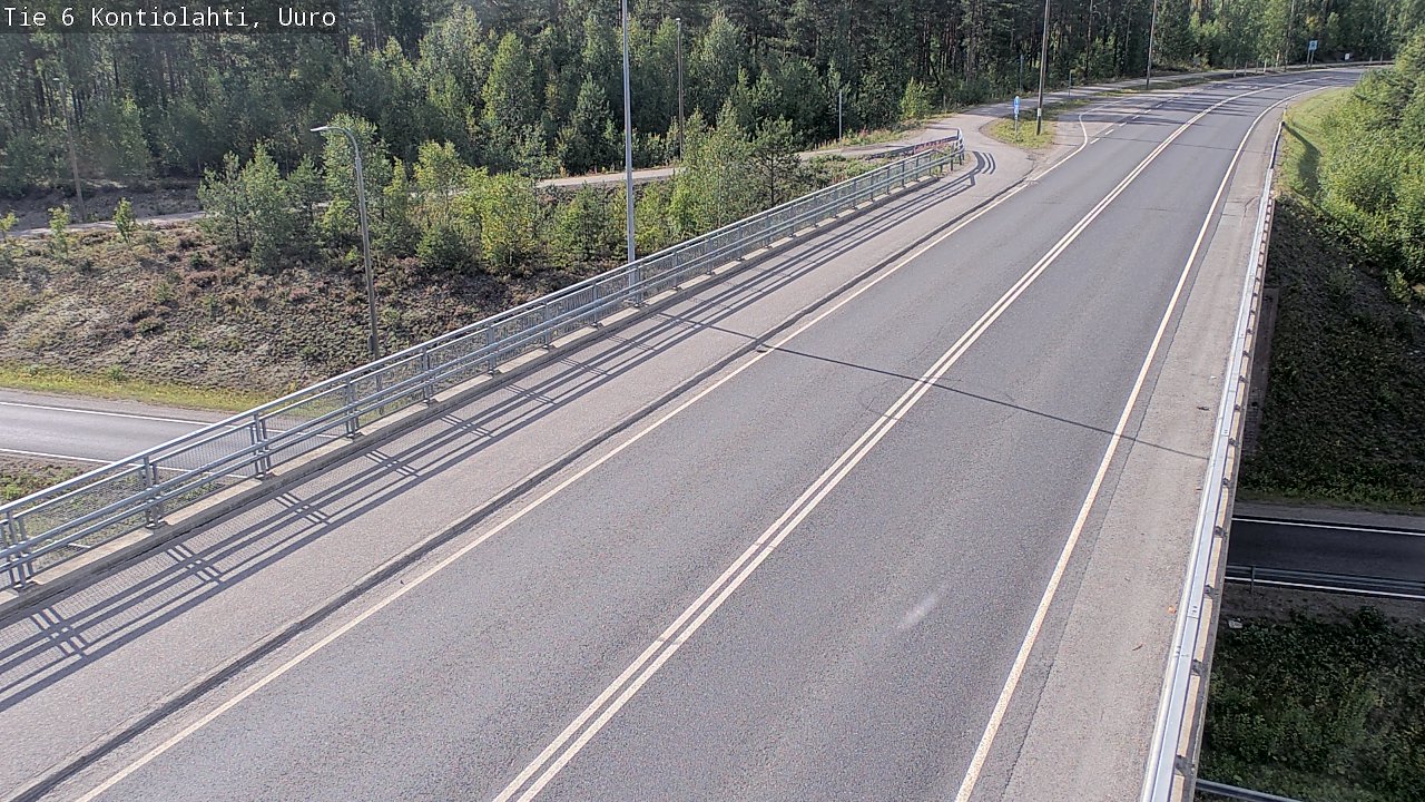 Kelikamerat Kuva Tie 6 Kontiolahti, Uuro, Kontiolahti, Pohjois-Karjala