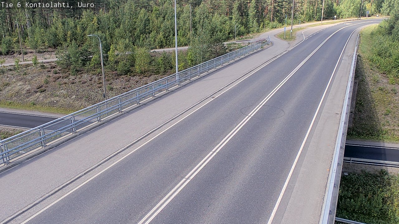 Kelikamerat Kuva Tie 6 Kontiolahti, Uuro, Kontiolahti, Pohjois-Karjala