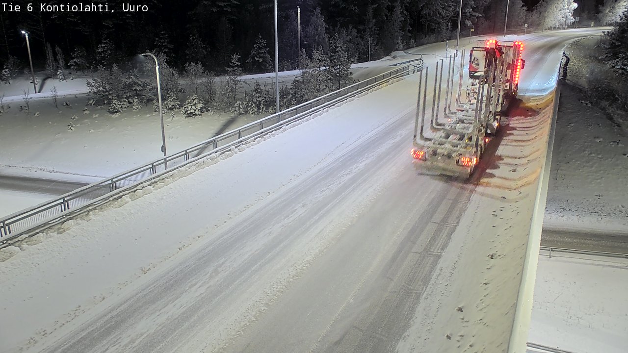 Kelikamerat Kuva Tie 6 Kontiolahti, Uuro, Kontiolahti, Pohjois-Karjala