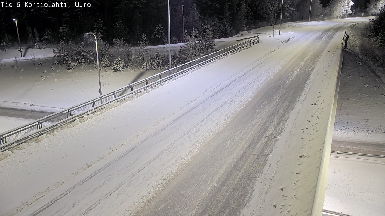 Kelikamerat Kuva Tie 6 Kontiolahti, Uuro, Kontiolahti, Pohjois-Karjala