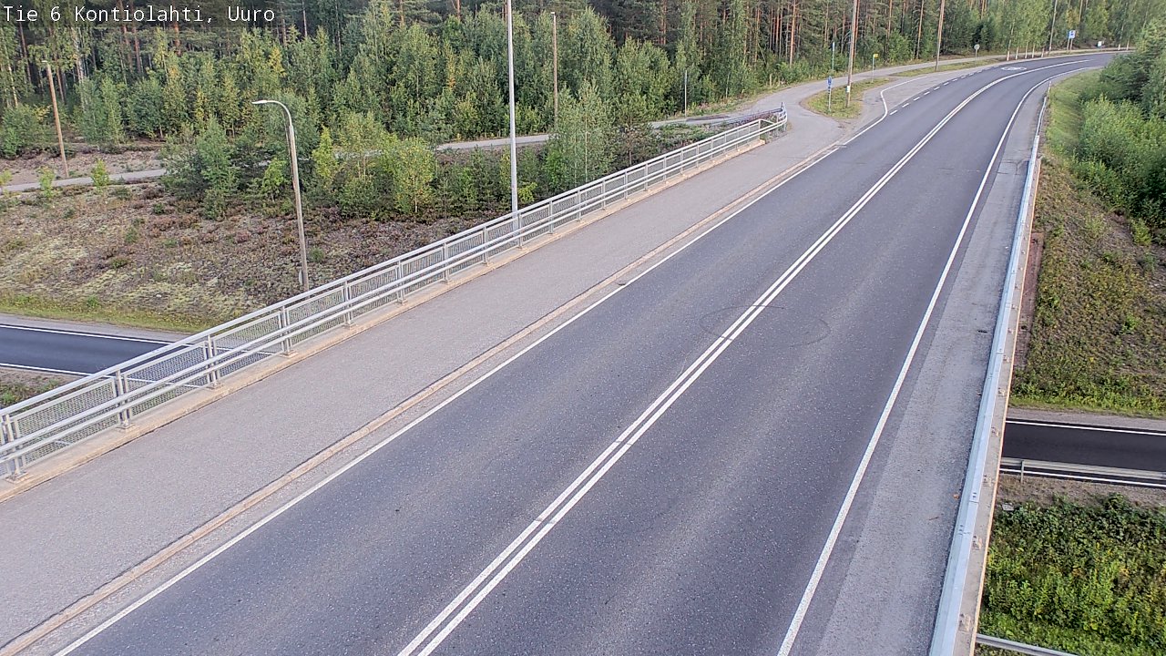 Kelikamerat Kuva Tie 6 Kontiolahti, Uuro, Kontiolahti, Pohjois-Karjala