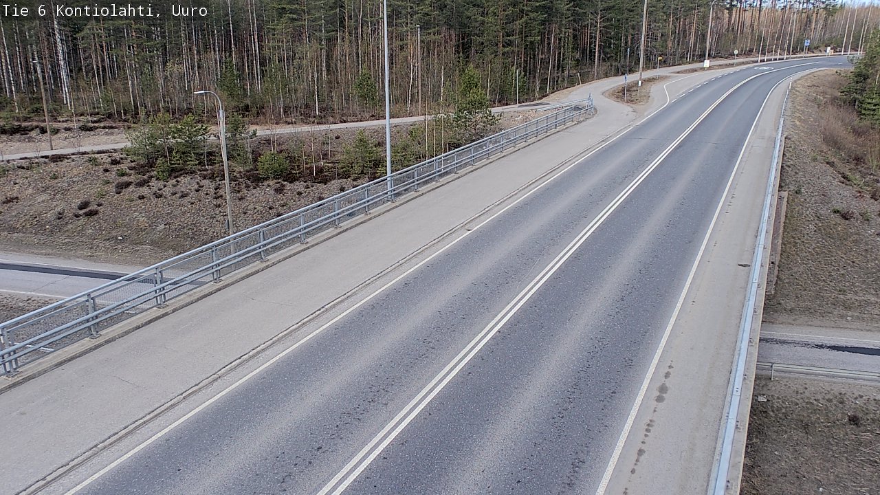 Kelikamerat Kuva Tie 6 Kontiolahti, Uuro, Kontiolahti, Pohjois-Karjala