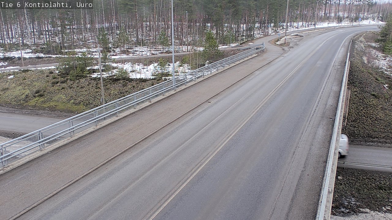 Weather Camera Image Väg 6 Kontiolax, Uuro, Kontiolahti, Pohjois-Karjala