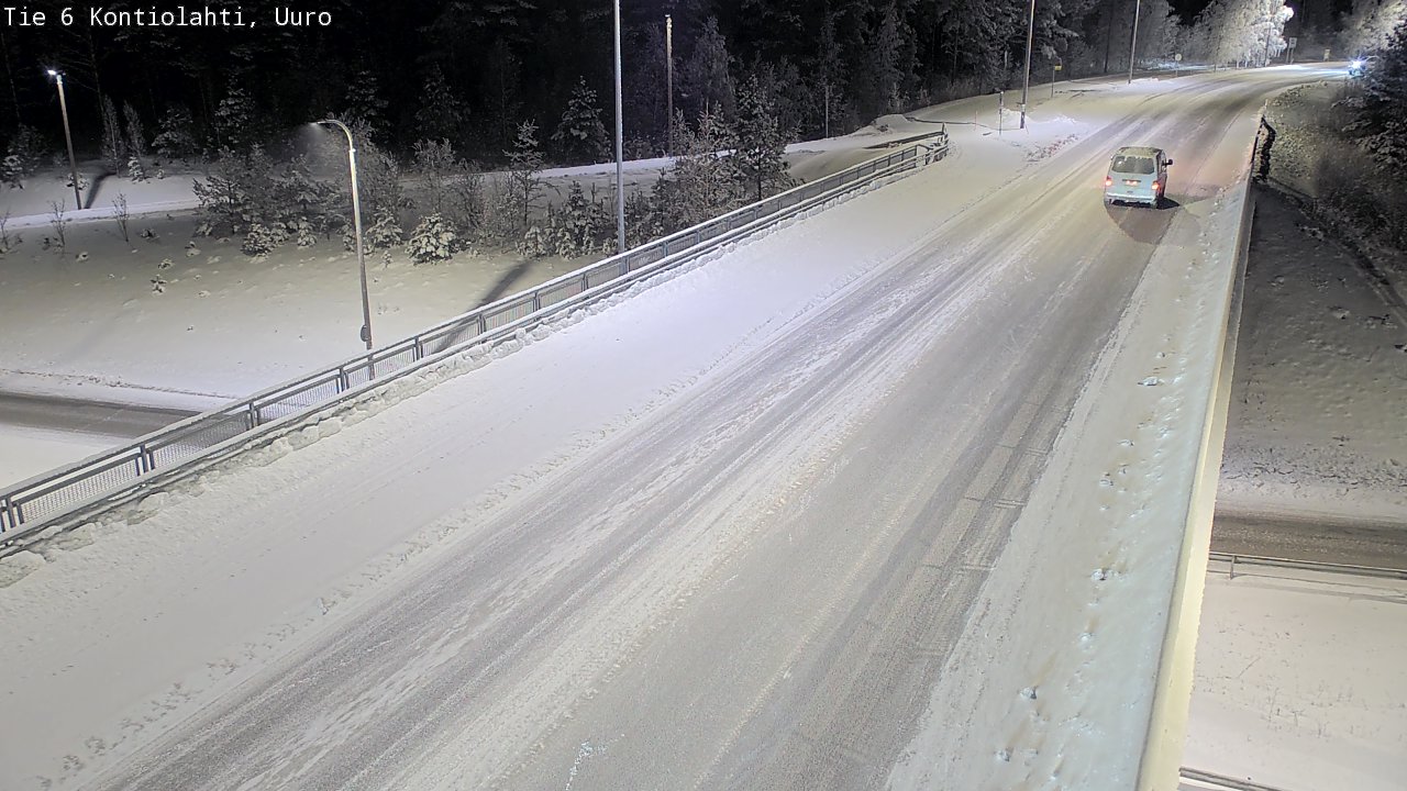 Kelikamerat Kuva Tie 6 Kontiolahti, Uuro, Kontiolahti, Pohjois-Karjala