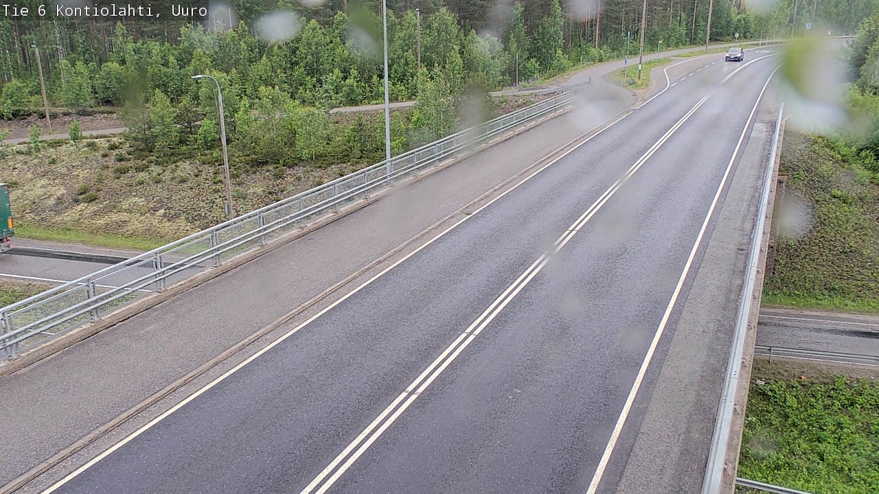 Kelikamerat Kuva Tie 6 Kontiolahti, Uuro, Kontiolahti, Pohjois-Karjala