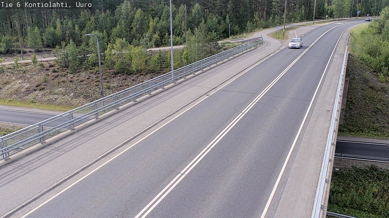 Kelikamerat Kuva Tie 6 Kontiolahti, Uuro, Kontiolahti, Pohjois-Karjala