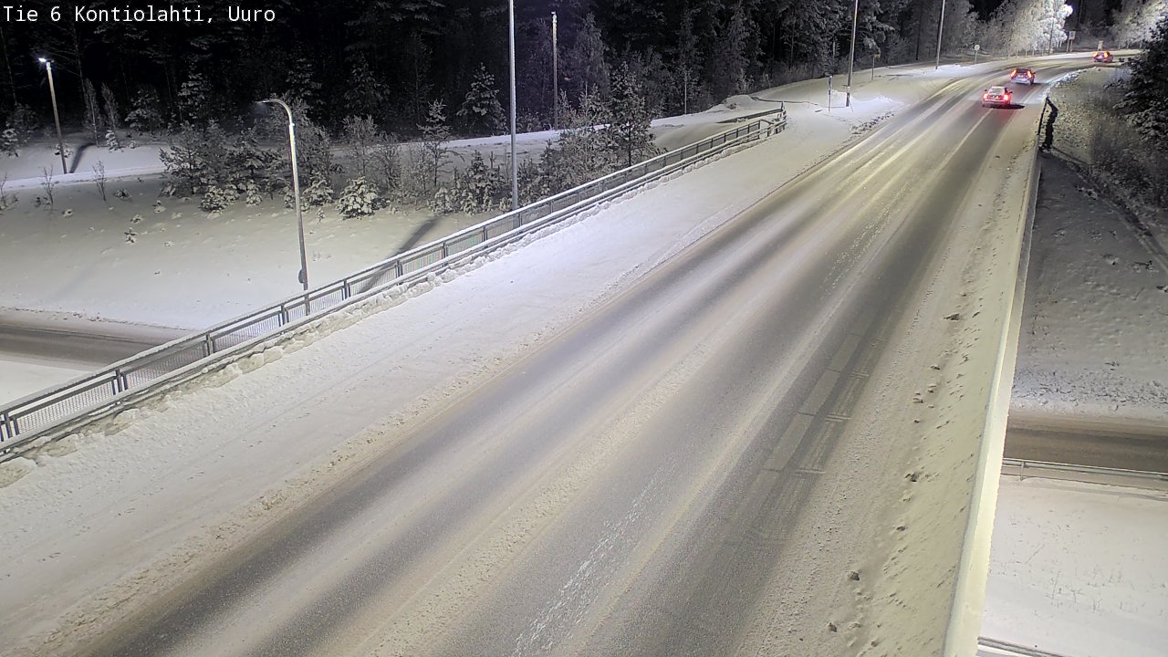 Kelikamerat Kuva Tie 6 Kontiolahti, Uuro, Kontiolahti, Pohjois-Karjala