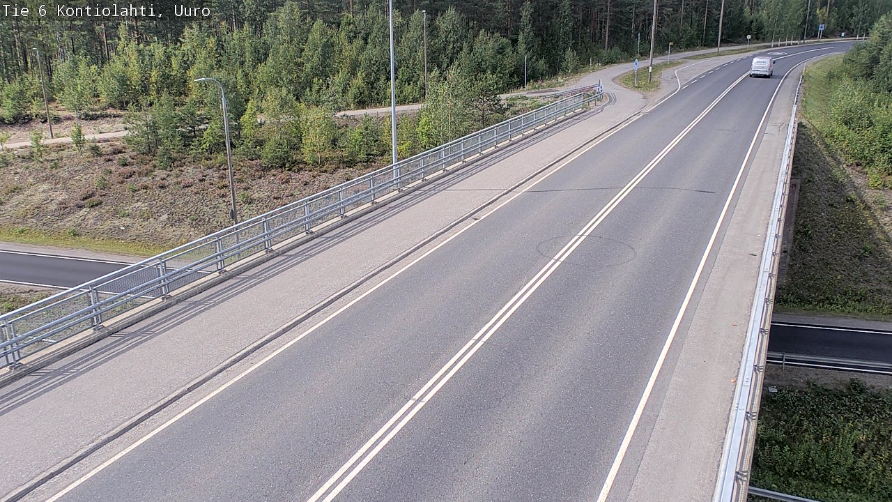 Kelikamerat Kuva Tie 6 Kontiolahti, Uuro, Kontiolahti, Pohjois-Karjala