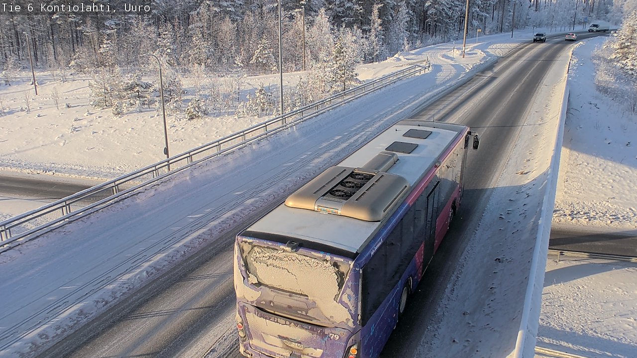 Kelikamerat Kuva Tie 6 Kontiolahti, Uuro, Kontiolahti, Pohjois-Karjala