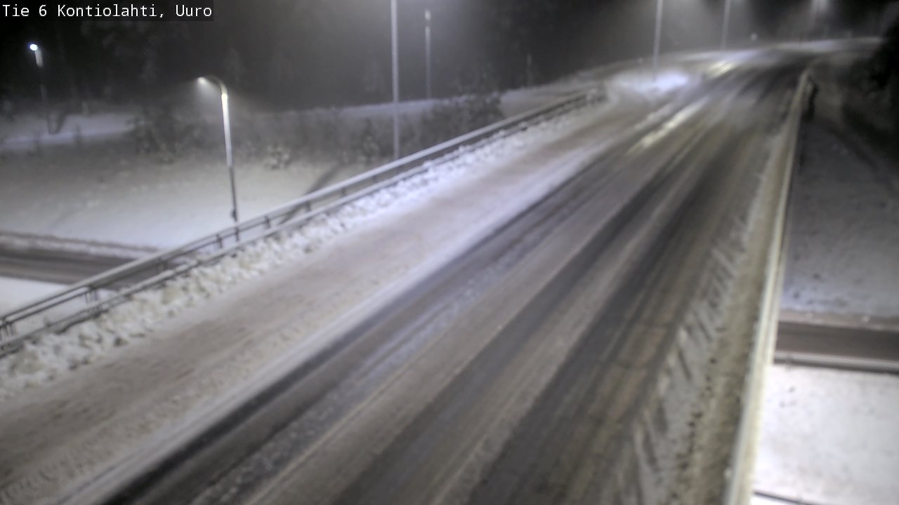 Weather Camera Image Väg 6 Kontiolax, Uuro, Kontiolahti, Pohjois-Karjala