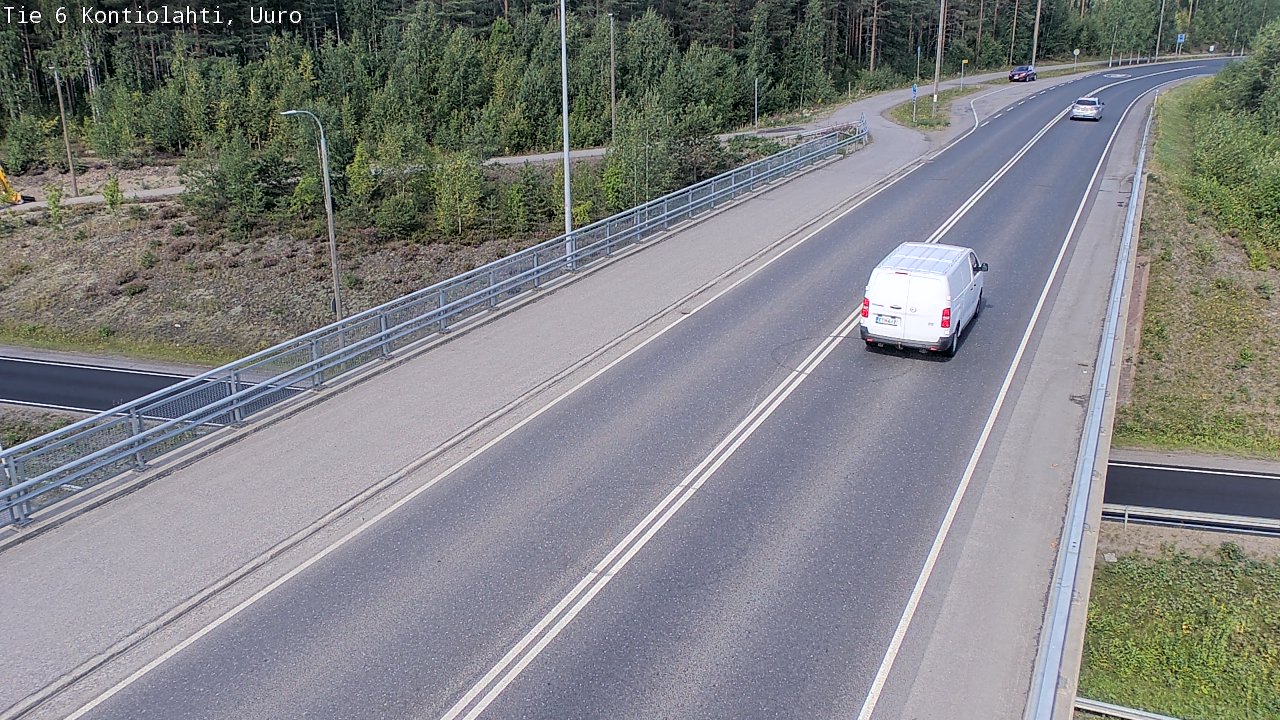 Kelikamerat Kuva Tie 6 Kontiolahti, Uuro, Kontiolahti, Pohjois-Karjala